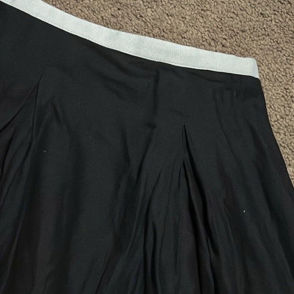 Ann Taylor Loft Swing Style Skirt-S-Cotton-Side Zip-Lined-Beaded/Tassel Detail - Picture 6 of 15